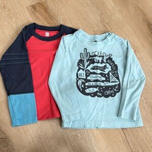 Tea Collection Boys Long Sleeve Shirt Bundle